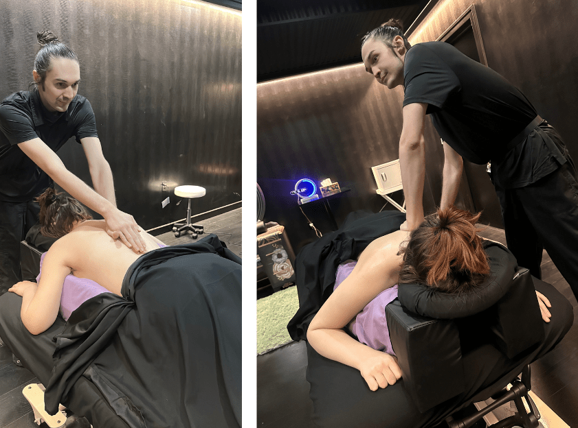 Licensed Massage Therapist deep tissue massage